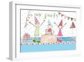 My Party-Effie Zafiropoulou-Framed Giclee Print