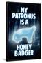 My Patronus is a Honey Badger Humor-null-Framed Poster