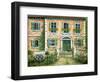 My Pink Italian Villa-Marilyn Dunlap-Framed Art Print