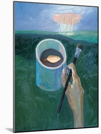 My Poem in Coffee Break-Zhang Yong Xu-Mounted Giclee Print