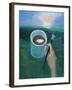 My Poem in Coffee Break-Zhang Yong Xu-Framed Giclee Print