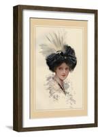 My Pretty Neighbor-Harrison Fisher-Framed Art Print