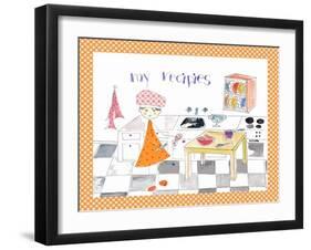 My Recipies-Effie Zafiropoulou-Framed Giclee Print