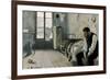 My Room in Paris-Santiago Rusinol-Framed Premium Giclee Print