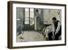 My Room in Paris-Santiago Rusinol-Framed Art Print