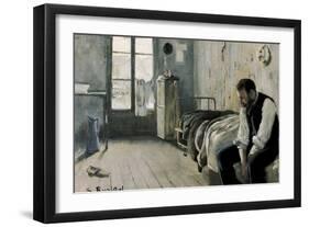 My Room in Paris-Santiago Rusinol-Framed Art Print