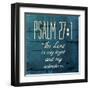 My Salvation Clean-Jace Grey-Framed Art Print