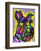 My Schnauzer-Dean Russo-Framed Giclee Print