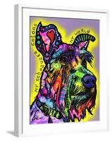 My Schnauzer-Dean Russo-Framed Giclee Print