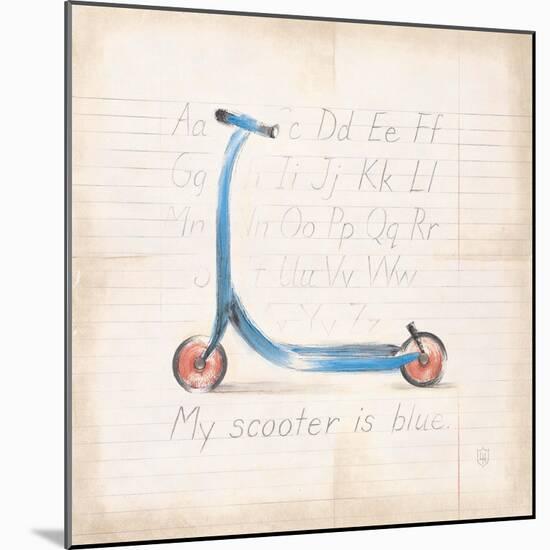 My Scooter-Lauren Hamilton-Mounted Art Print