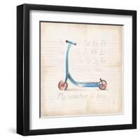 My Scooter-Lauren Hamilton-Framed Art Print