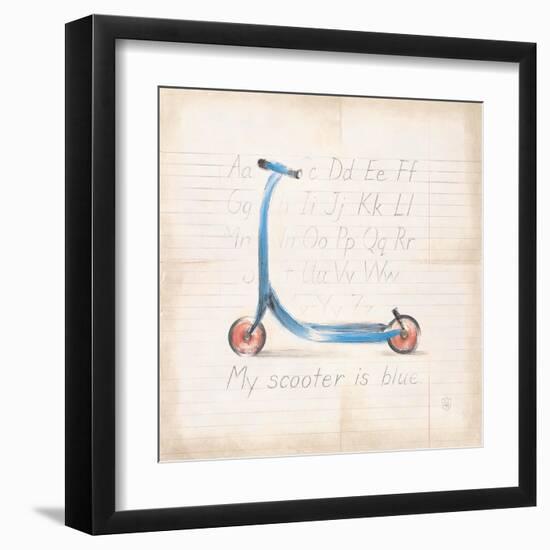 My Scooter-Lauren Hamilton-Framed Art Print