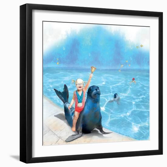 My Seal Friend-Nancy Tillman-Framed Art Print