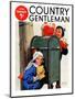 "My Secret Valentine," Country Gentleman Cover, February 1, 1938-Henry Hintermeister-Mounted Premium Giclee Print