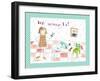 My Sewing Kit-Effie Zafiropoulou-Framed Giclee Print