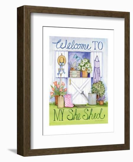 My She Shed-Kathleen Parr McKenna-Framed Art Print