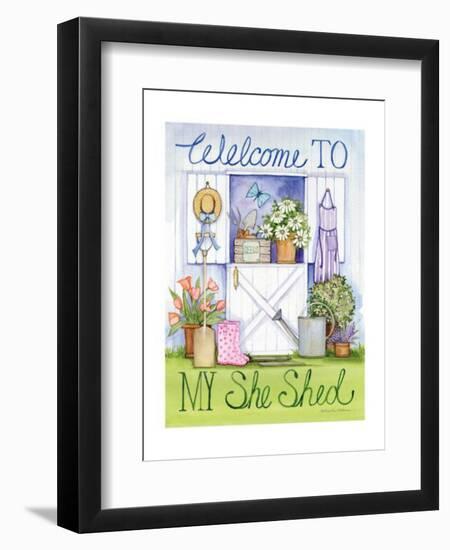 My She Shed-Kathleen Parr McKenna-Framed Art Print