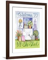 My She Shed-Kathleen Parr McKenna-Framed Art Print