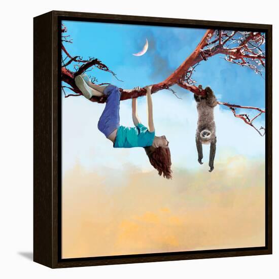 My Sloth Friend-Nancy Tillman-Framed Stretched Canvas