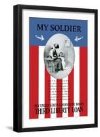 My Soldier-null-Framed Art Print