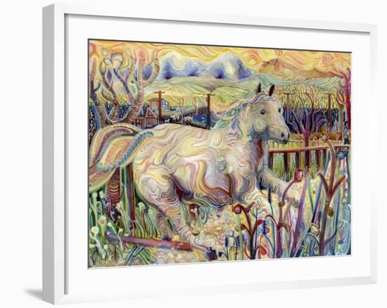 My Soul is an Escaped Horse-Josh Byer-Framed Giclee Print