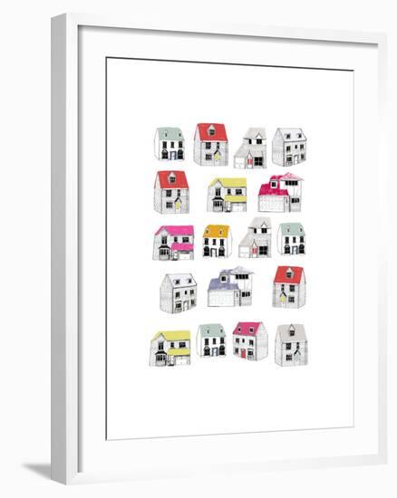 My Street-Hanna Melin-Framed Giclee Print