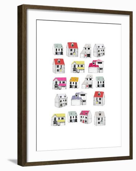 My Street-Hanna Melin-Framed Giclee Print