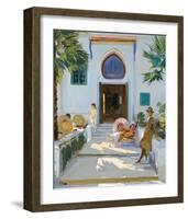 My Studio Door, Tangier-Sir John Lavery-Framed Premium Giclee Print