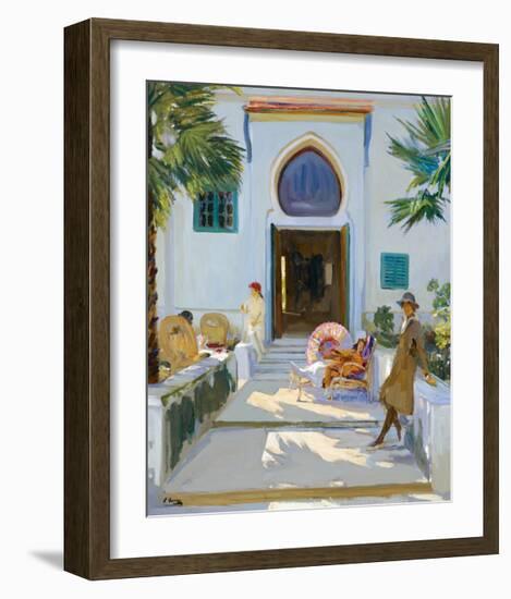 My Studio Door, Tangier-Sir John Lavery-Framed Premium Giclee Print