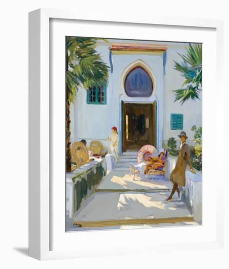 My Studio Door, Tangier-Sir John Lavery-Framed Premium Giclee Print