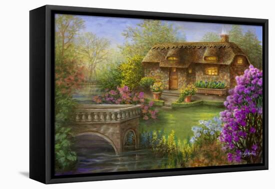 My Summer Hideaway-Nicky Boehme-Framed Stretched Canvas