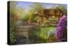 My Summer Hideaway-Nicky Boehme-Stretched Canvas