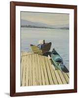 My Swimming Shorts on a Boat, Sandpoint Idaho, August-Tom Hughes-Framed Giclee Print