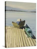 My Swimming Shorts on a Boat, Sandpoint Idaho, August-Tom Hughes-Stretched Canvas