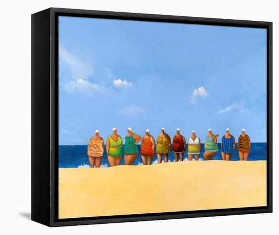 My Ten Aunts-Michael Paraskevas-Framed Stretched Canvas