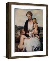 'My Thoughts Are My Children', c1900, (1912)-Edward Stott-Framed Giclee Print