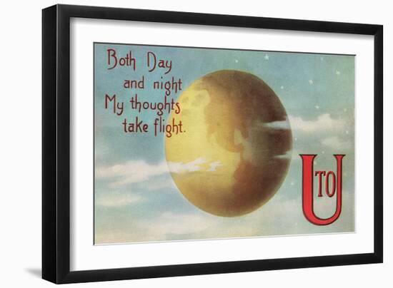 My Thoughts Take Flight-null-Framed Art Print