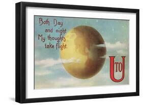 My Thoughts Take Flight-null-Framed Art Print