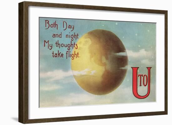 My Thoughts Take Flight-null-Framed Art Print