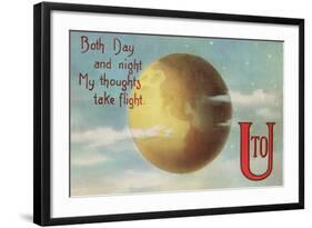 My Thoughts Take Flight-null-Framed Art Print