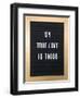 My True Love Is Tacos Sign-null-Framed Art Print