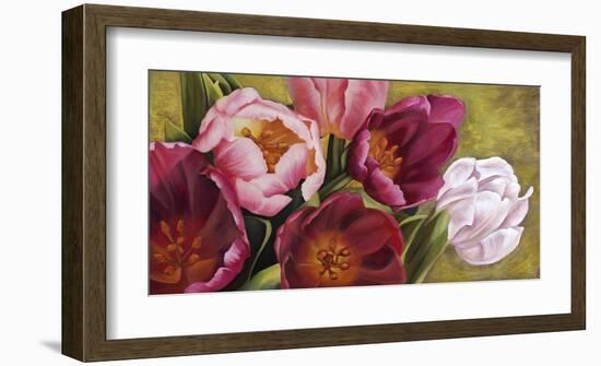 My Tulips-Jenny Thomlinson-Framed Art Print