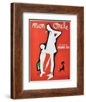 My Uncle, 1958, "Mon Oncle" Directed by Jacques Tati-null-Framed Giclee Print