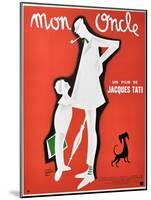 My Uncle, 1958, "Mon Oncle" Directed by Jacques Tati-null-Mounted Giclee Print