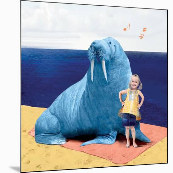 My Walrus Friend-Nancy Tillman-Mounted Premium Giclee Print