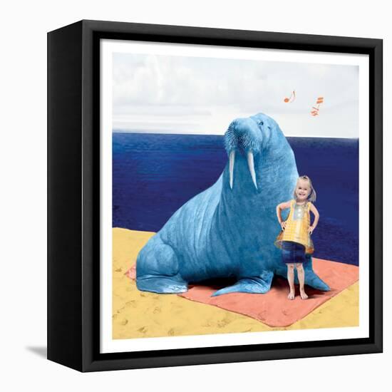 My Walrus Friend-Nancy Tillman-Framed Stretched Canvas