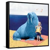 My Walrus Friend-Nancy Tillman-Framed Stretched Canvas