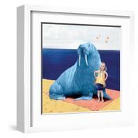 My Walrus Friend-Nancy Tillman-Framed Art Print