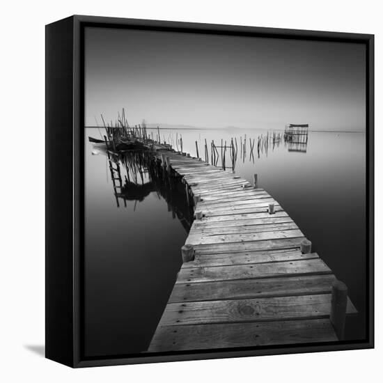My way 5 square-Moises Levy-Framed Stretched Canvas