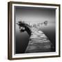 My way 5 square-Moises Levy-Framed Giclee Print